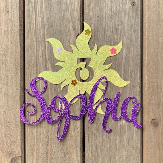 PERSONALIZED Rapunzel/Tangled inspired Name a...