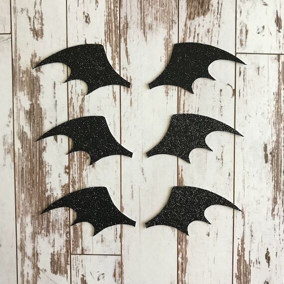 24 pcs (12 pairs) Vampirina inspired Bat Wing...
