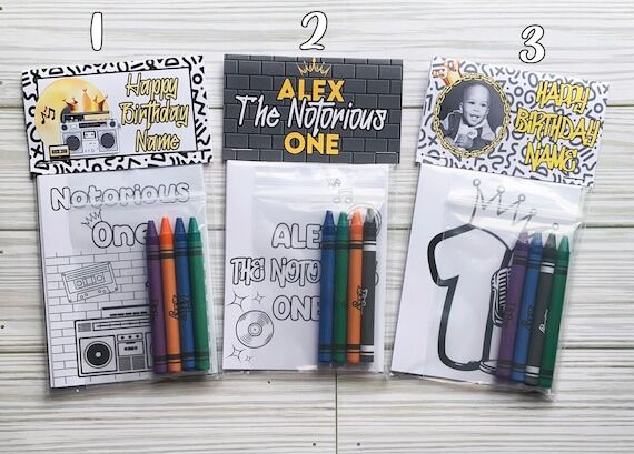 Notorious One Mini Themed Coloring Book, Part...