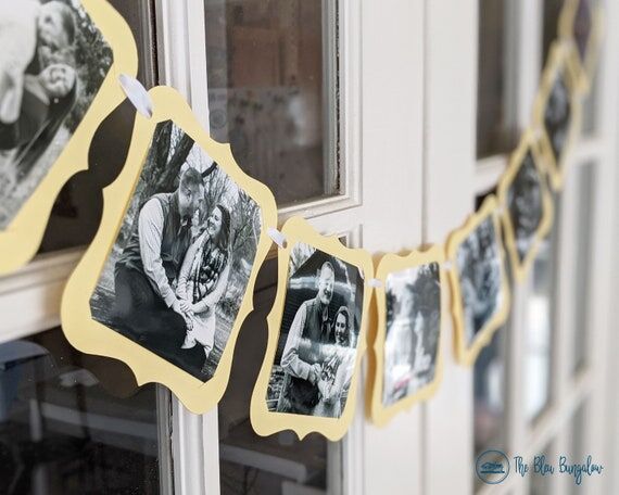 Yellow Photo Banner for a Lemon Bridal Shower...