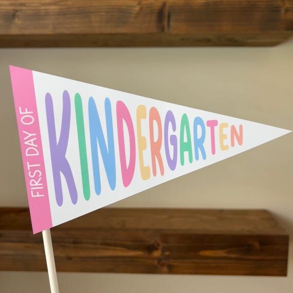 First day of school sign, back to school prop...