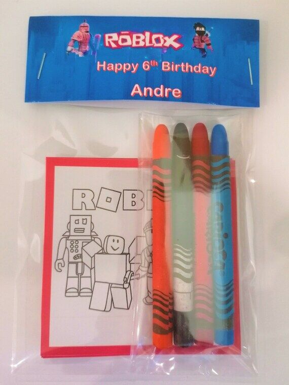 Personalized Birthday Party Favors, Set of 6 ...