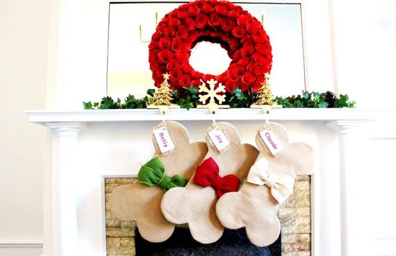 Personalized Dog Christmas Stocking: Handmade...