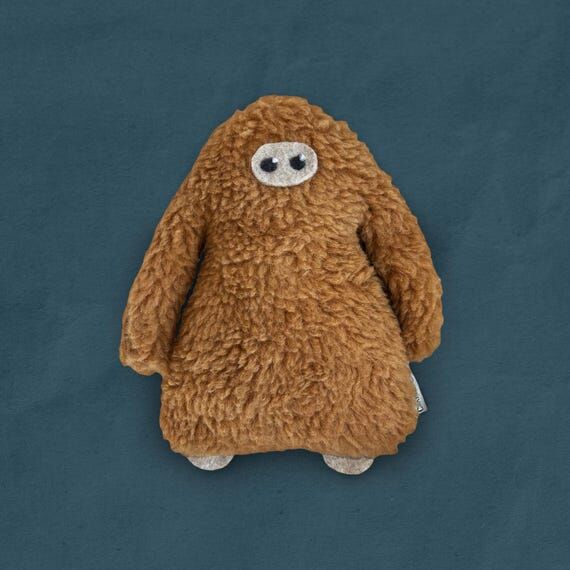 Bigfoot Dog Toy | Handmade Plush Squeaker Toy...