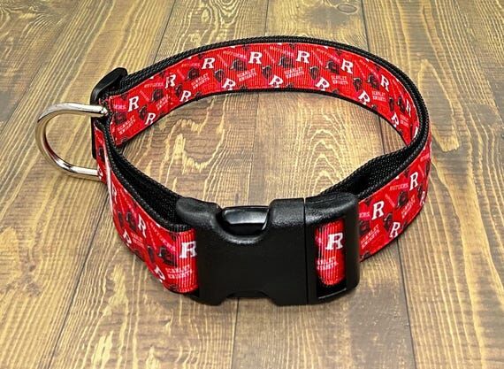 Scarlet Knights Rutgers Dog Collar, College S...