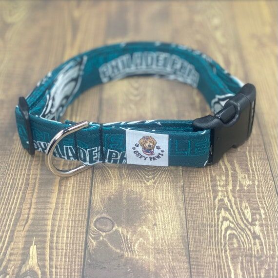 Philadelphia Eagles Dog Collar, NFL Birds Col...