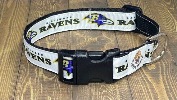 Baltimore Ravens Dog Collar, NFL Pet Collar, ...