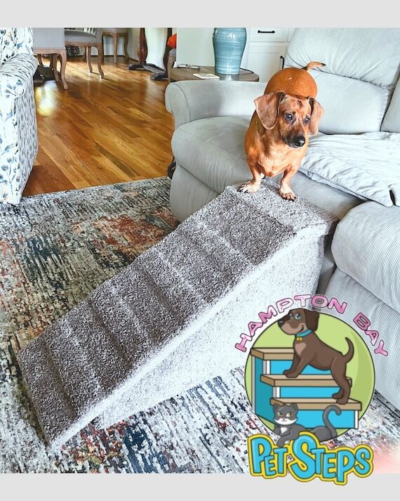 Dog Ramp 18"H (No Social Media) 17"W (No Social Media) 33"L, P...