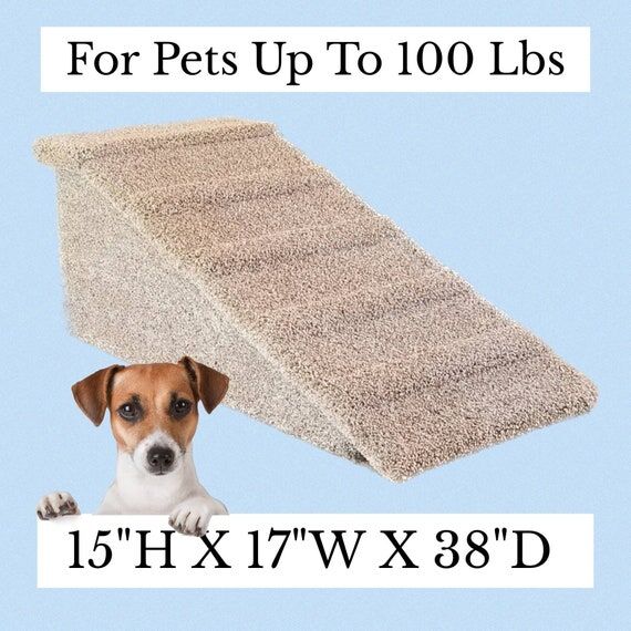 Dog Ramp 15”H (No Social Media) 17”W (No Social Media) 38”D, Handmade S...