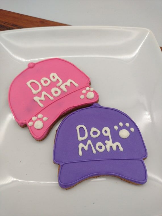 Dog Mom Cookies, Gourmet Pet Treat, Dog mom T...