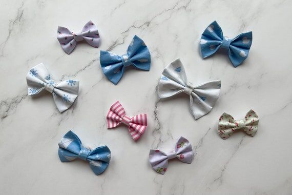 Custom pet bow tie | Multiple spring patterns...