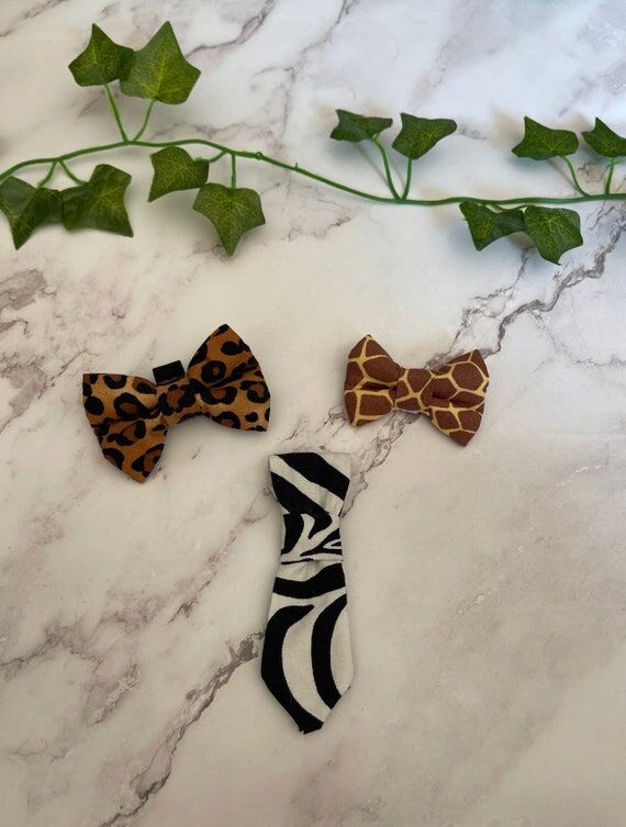 Safari custom pet tie and bow tie | over the ...