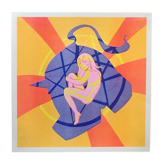 Alphonse Risograph Print...