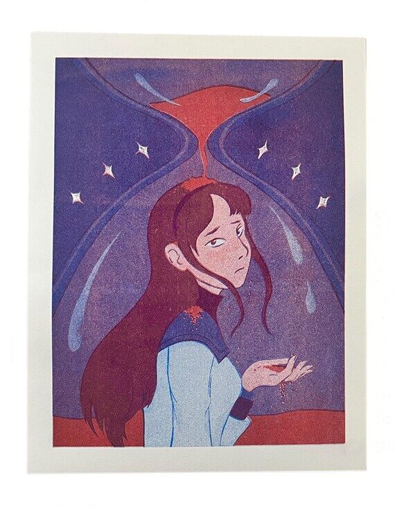 Homura Risograph Print...