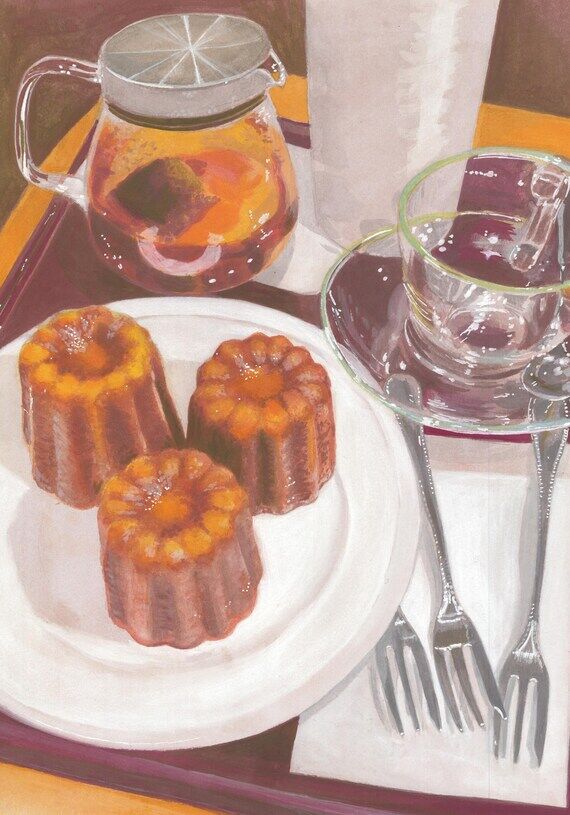 Mini Watercolor Print Cafe...