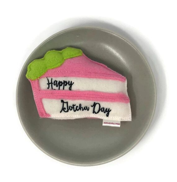 Catnip Adoption Gotcha Day Cake Toy | Organic...