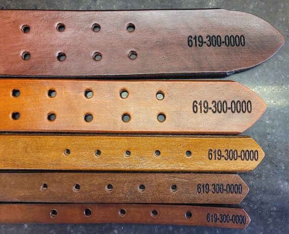 Lasered Phone Number Add-on for Dog Collar...
