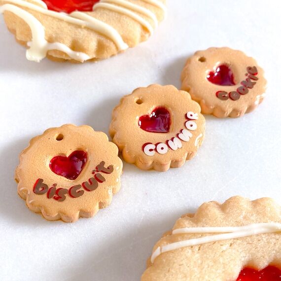 Jam Cookie Pet Tag | Valentine's Pet Tags Pol...