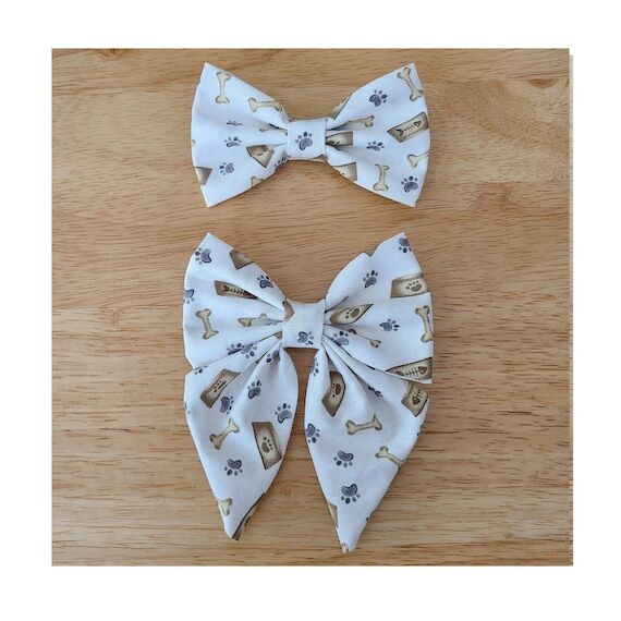 DOG BONES bow tie and sailor bow for cat & do...