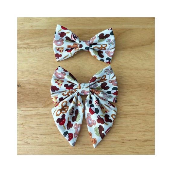 DISNEY TREATS bow tie and sailor bow for cat ...