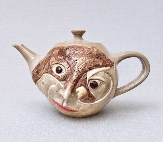 Animal Dream Teapot, One of a Kind Sculptural...