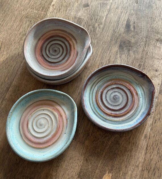 Handmade Pottery Spoon Rest for your chef’s...