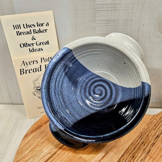 Ayers Pottery Bread Baker: Glazed Loaf Pan, B...
