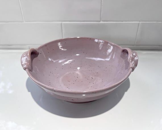 Lavender 16 oz. Serving Bowl with Handles ~ H...