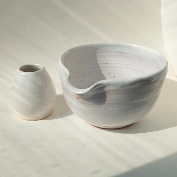 Matcha Bowl Set Wabi Sabi Kitchen Decor Japan...