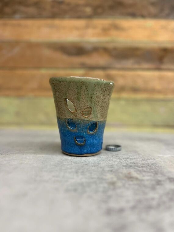 Orchid Planter, small, with decorative holes ...
