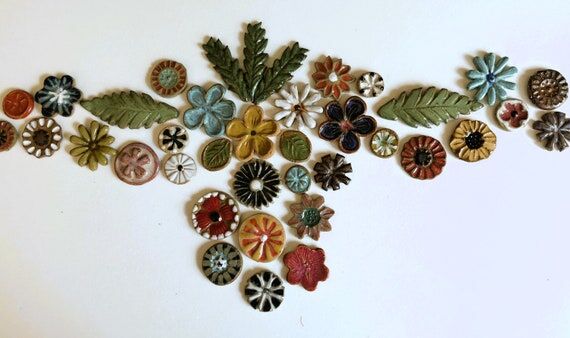 Botanical Stoneware Mosaic Tiles: DIY Craft P...