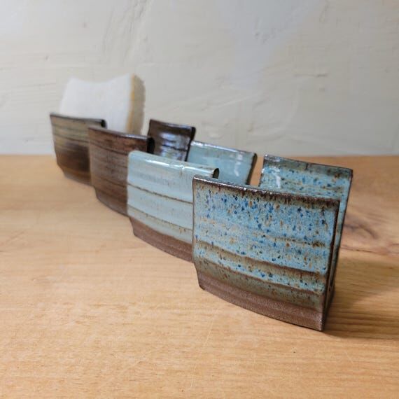 Sponge Holder: Handmade Stoneware, Sold Indiv...