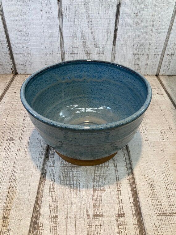 Handmade Pottery Large Serving Bowl, Centerpi...