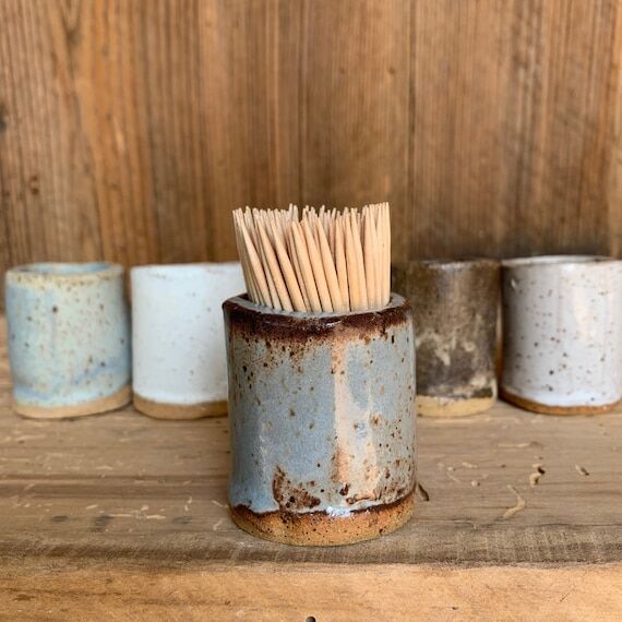 Ceramic Toothpick Holder - Stylish and Functi...