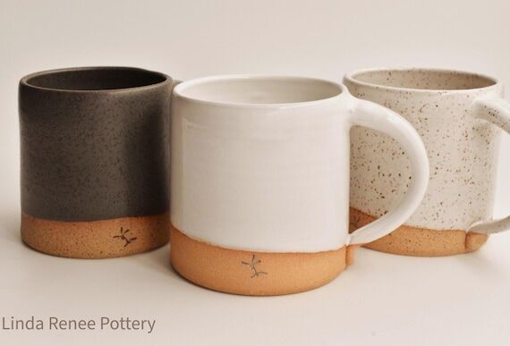 Basic Coffee Mug Handmade Pottery Ceramic Tea...