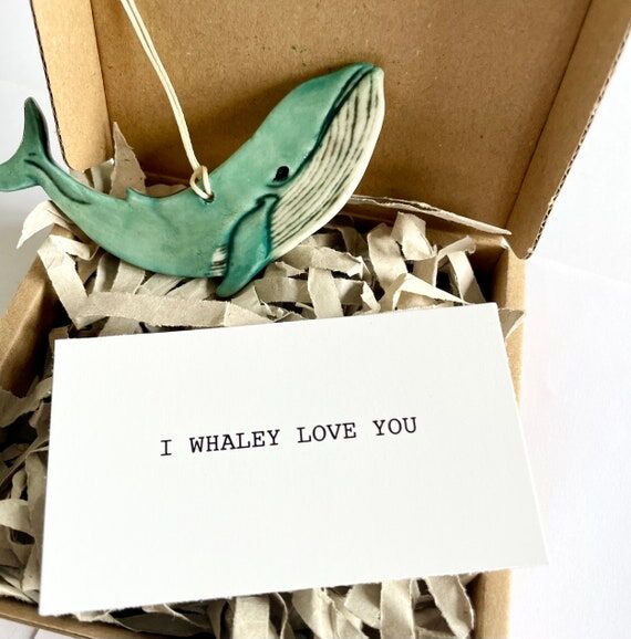 I Whaley Love You Letterbox Gift, Hanging Wha...