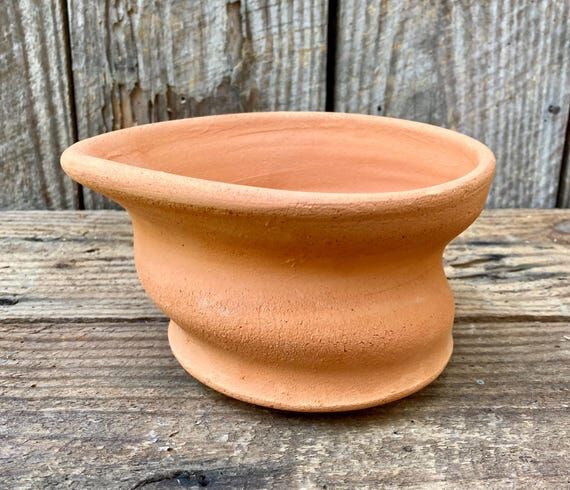 TERRACOTTA PLANTER #64. Porous clay for healt...