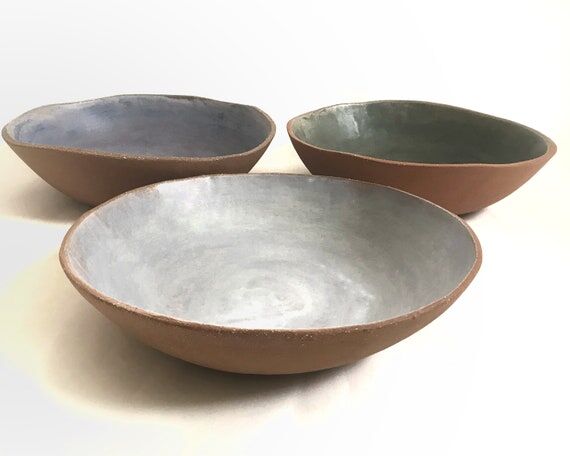 Handcrafted Stoneware Serving Bowl: MADE TO O...