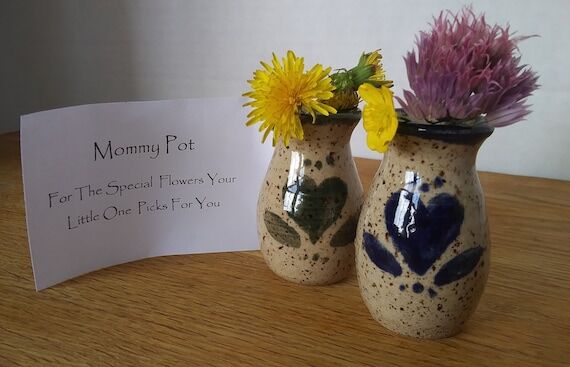 Mommy Pots Miniature Vase Toothpick holder...