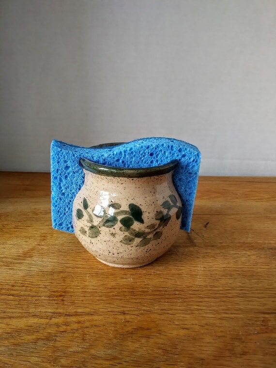 Hand-Thrown Stoneware Sponge Holder: Various ...