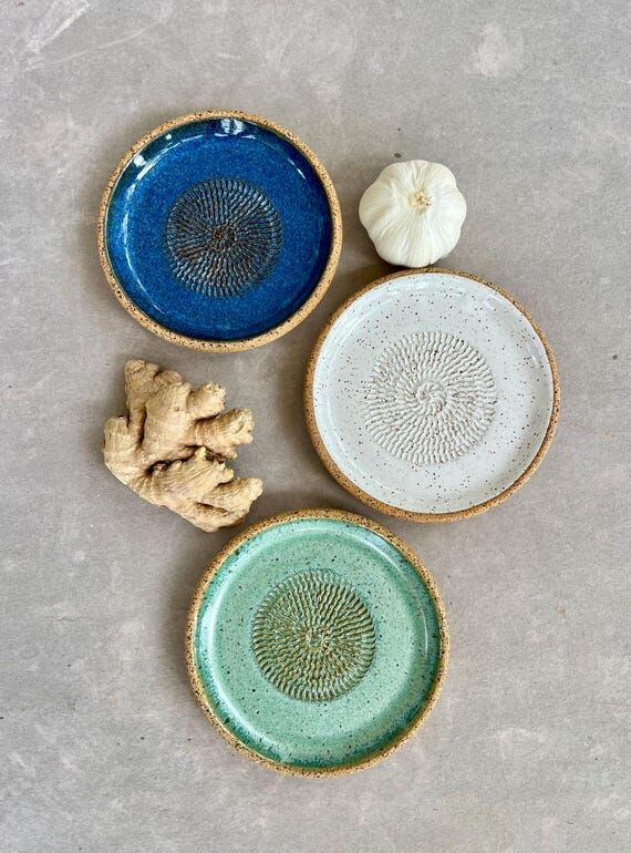 Garlic Grater - Ginger Grater - pottery grate...