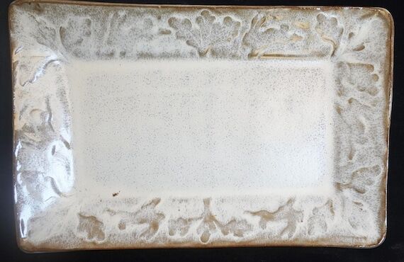 Rustic Elegant Running Rabbit Serving Platter...