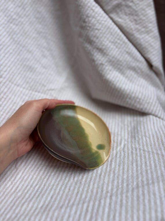 Handmade Pottery Spoon Rest...