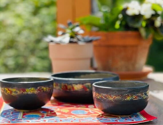 Handmade Ceramic Bowl Set-| Salad Bowls |Mode...