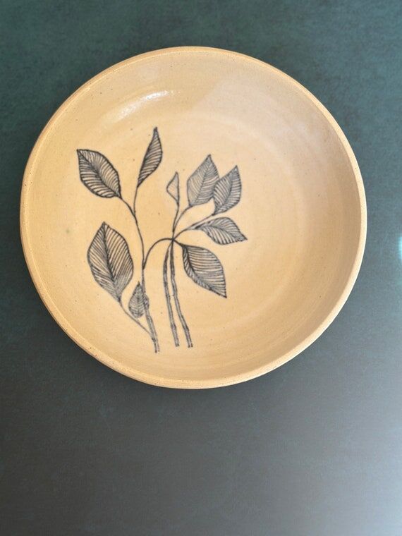 Handmade Ceramic Porcelain Serving Bowl Moder...