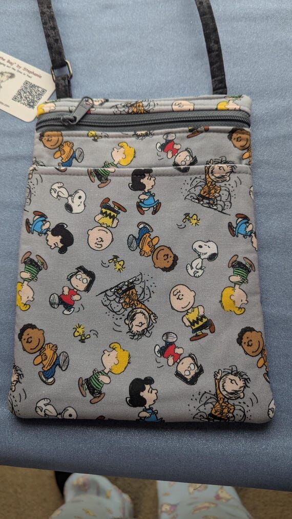 Handmade Zippered Crossbody featuring Charlie...