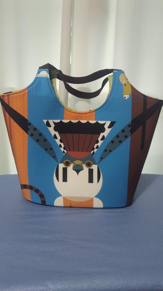 Handmade Tote Bag featuring nature artwork Ca...