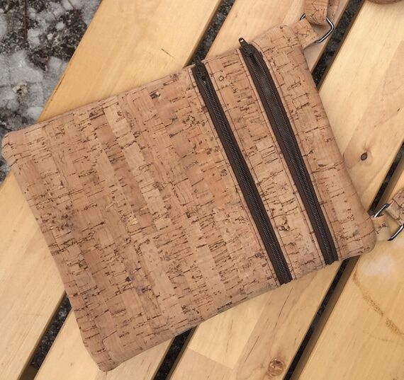 CORK Zip and Go Crossbody Pouch Purse...