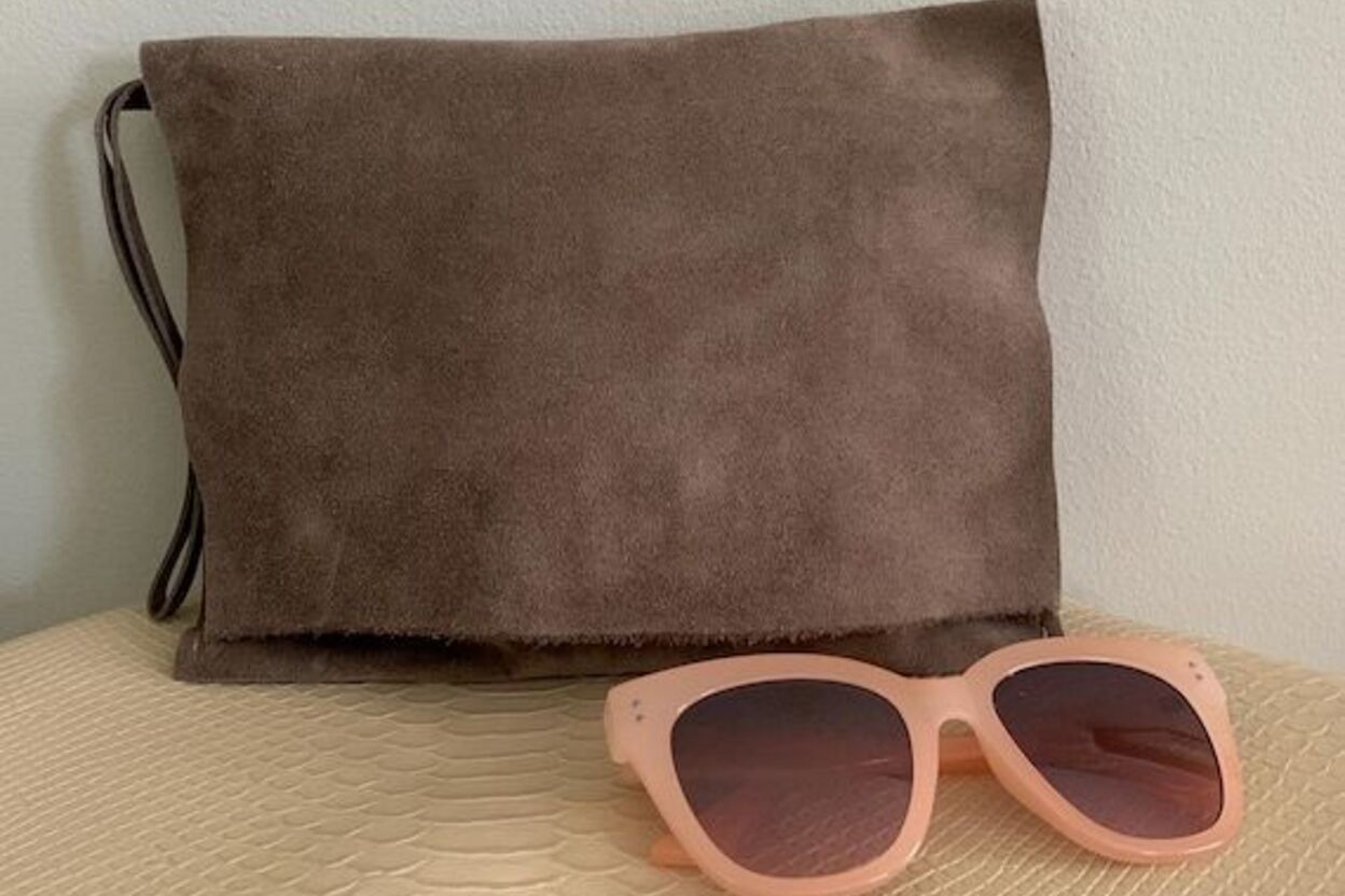 Leather Feather Stone