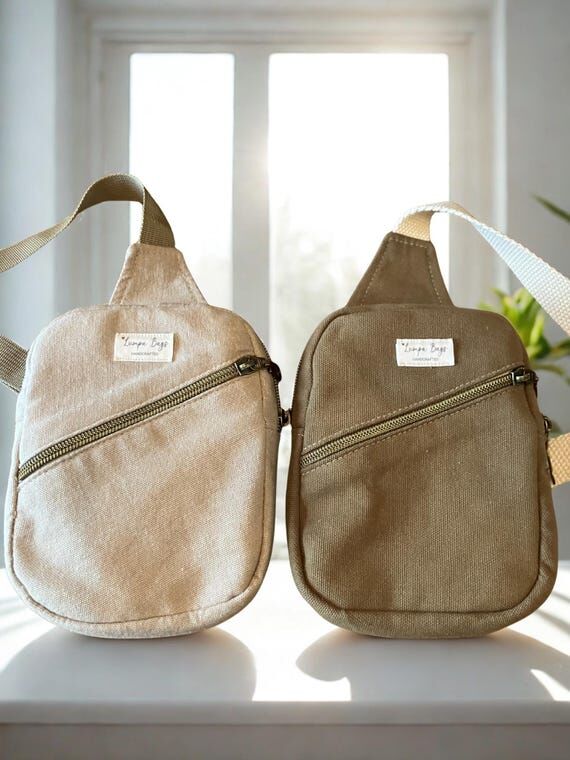 Handmade Everyday Sling Bag | Crossbody Bag w...